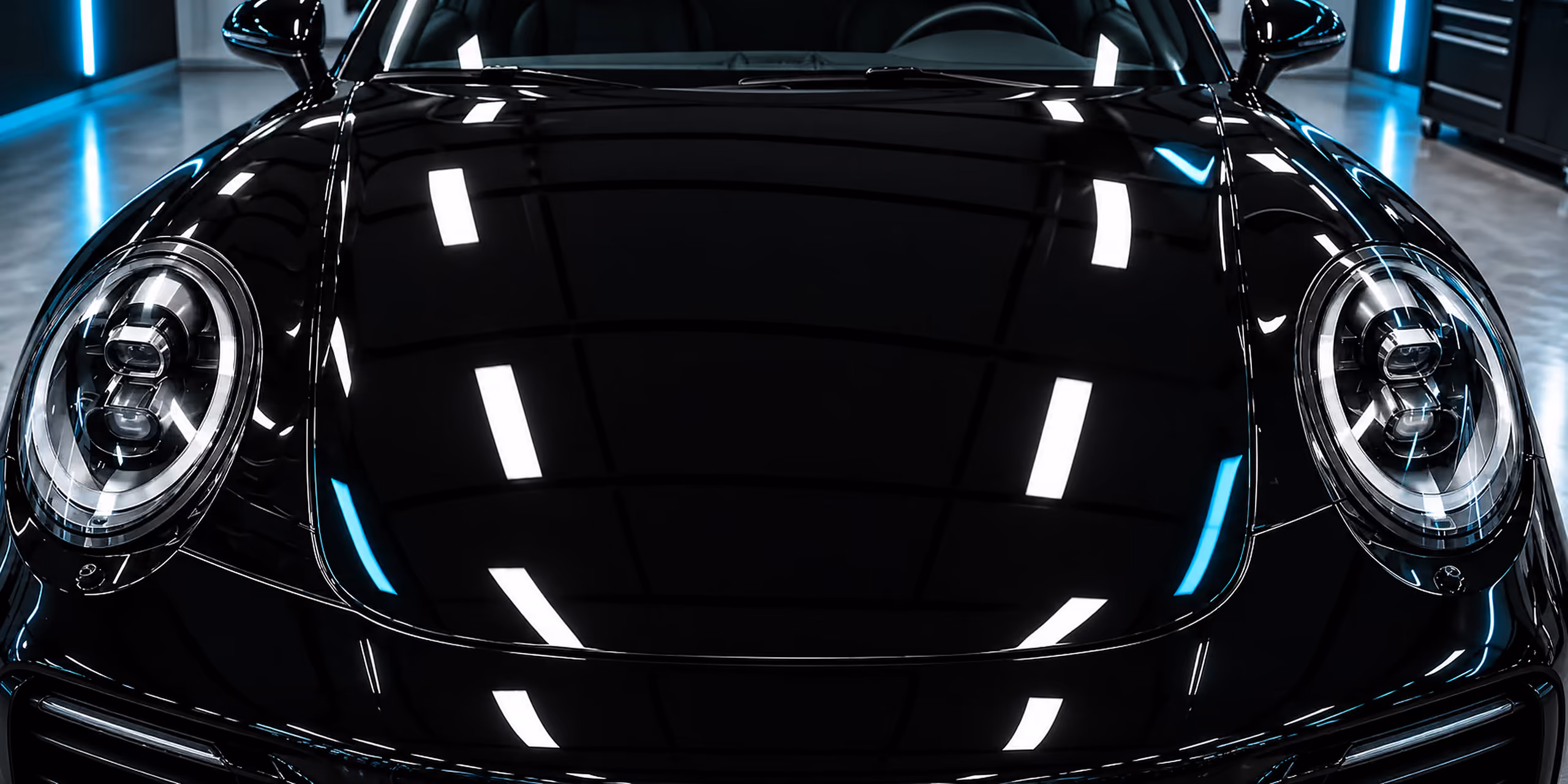 Vehicle paint after correction