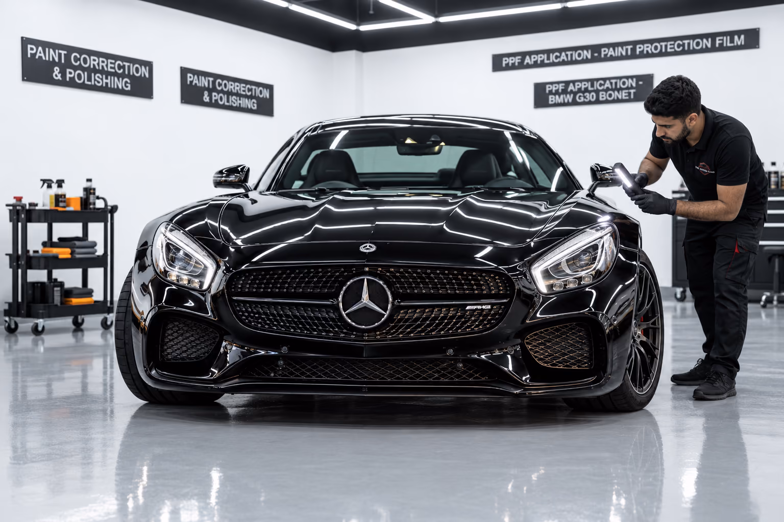 Mercedes AMG GT: Full Front PPF